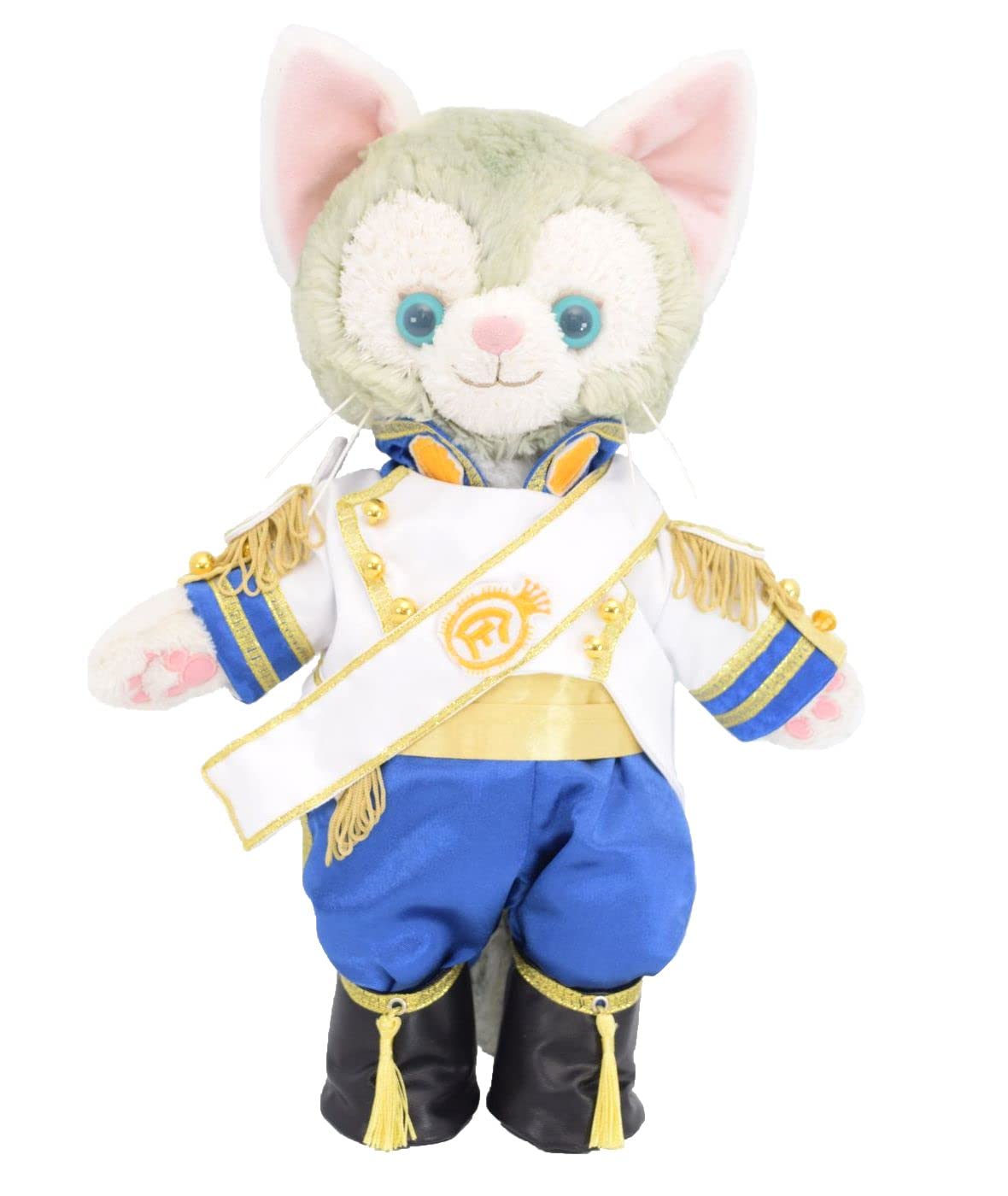 

Teddy Bear Online Store Alice Gelatoni Costume Little Mermaid Prince Eric Size Small Dress-Up (No Body) (Gelatoni) білий
