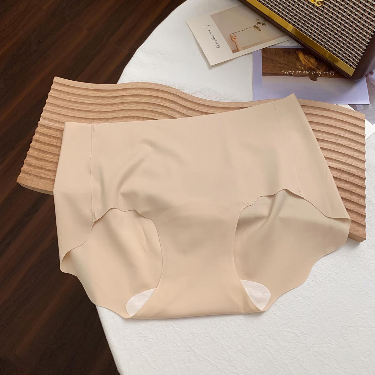 

Big Size Ladies Spring and Summer Sexy Hip 10A Antibacterial Nipple No Scratch Extended Crotch No Hip Briefs 3XL