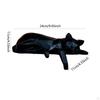 Cat Statue Animal Collectible Craft Gift Home Decor Geometric Figurine Tabletop for