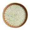 Handmade Rattan Round Light Luxury Tray for Picnic, Fruit, and Candy Storage in the Living Room or Restaurant.