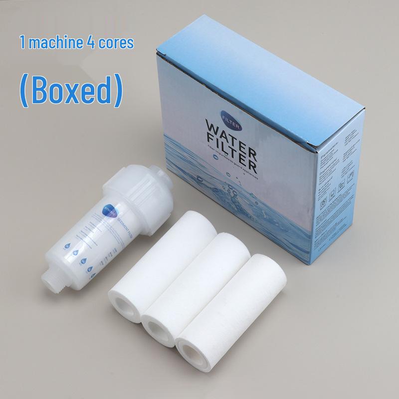 Replaceable Core PP Cotton Water Filter for Shower, Washing Machine, Toilet - Reduces Residual Chlorine