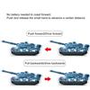Tank Inertia Toy Excellent Workmanship Broken-proof Fadeless Pull Back Tank Inertia Vehicle Toys for Kids