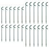 6Pcs Plant Support Stakes Half Round Plant Support Protective Garden Flower Support Indoor Plant Stake Garden Supplies