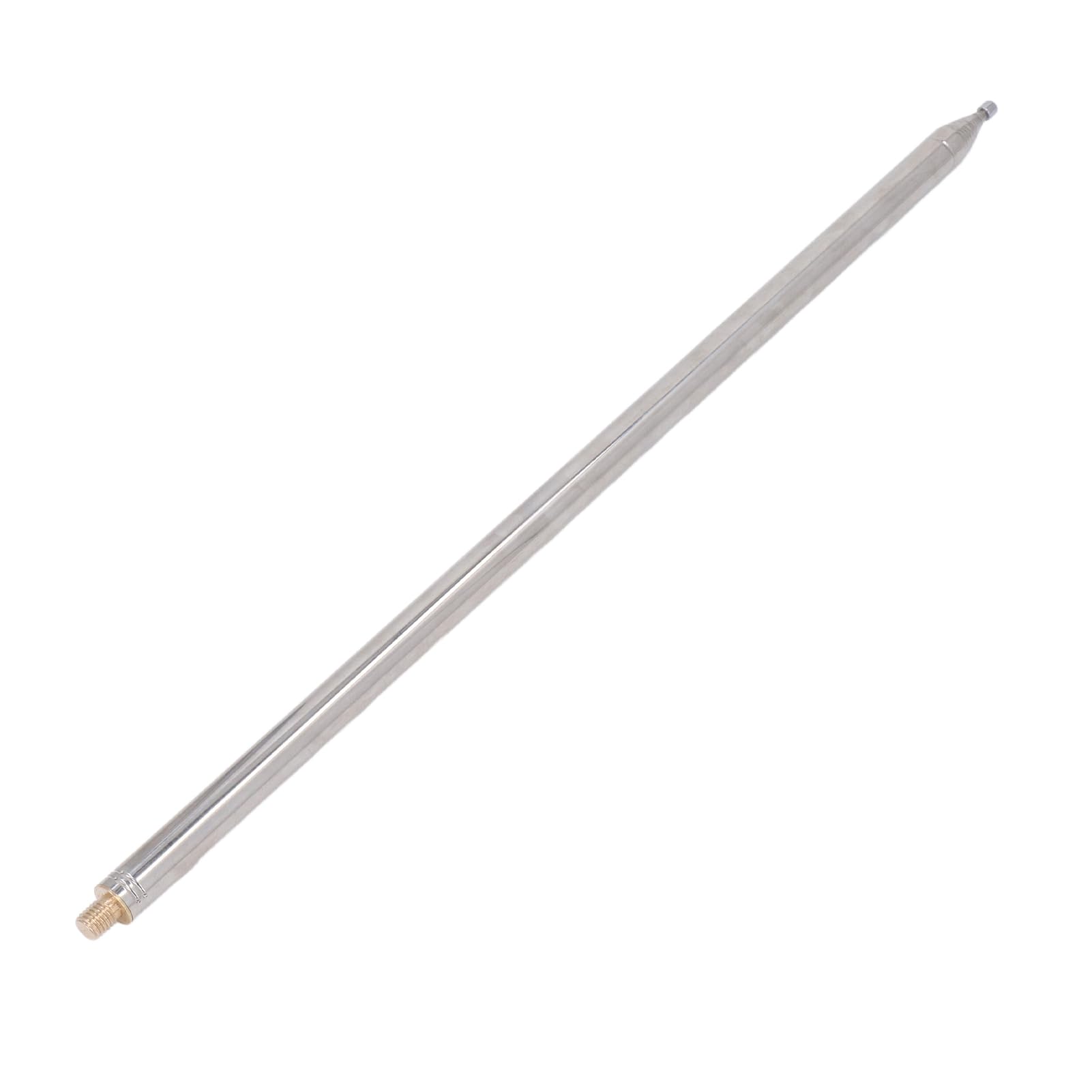 

M10 Telescopic Antenna, 201 Stainless Steel Replacement Radio Antenna, Up to 18.4 Feet, GP/DP-V/NVIS Port, Telescopic Shortwave Antenna