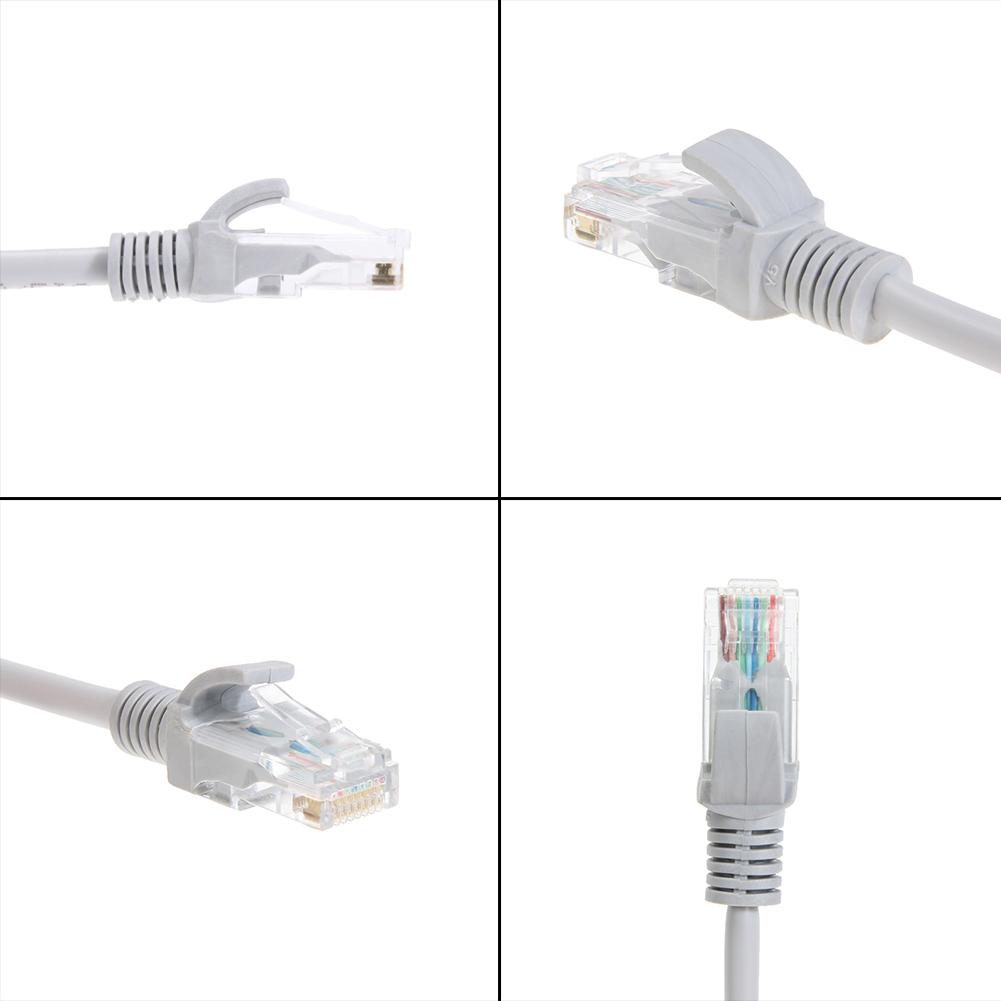 1-30m Router Computer Ethernet Cable High Speed LAN Cord with RJ-45 Connector Internet Network Patch Cord for PC Router Computer