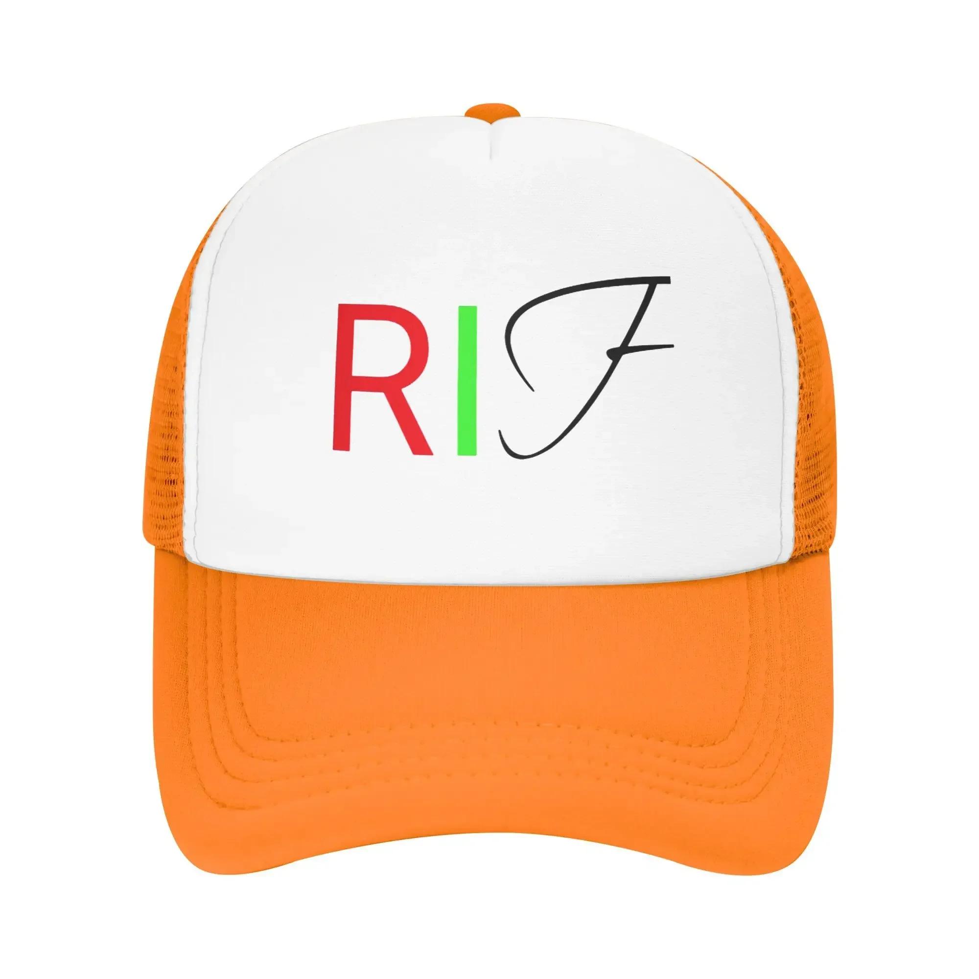 

Rif Letters Republic Of The Rif Flag Camping Mesh Baseball Caps For Womens Spring Male Beach Dad Hats Peaked Cap One Size