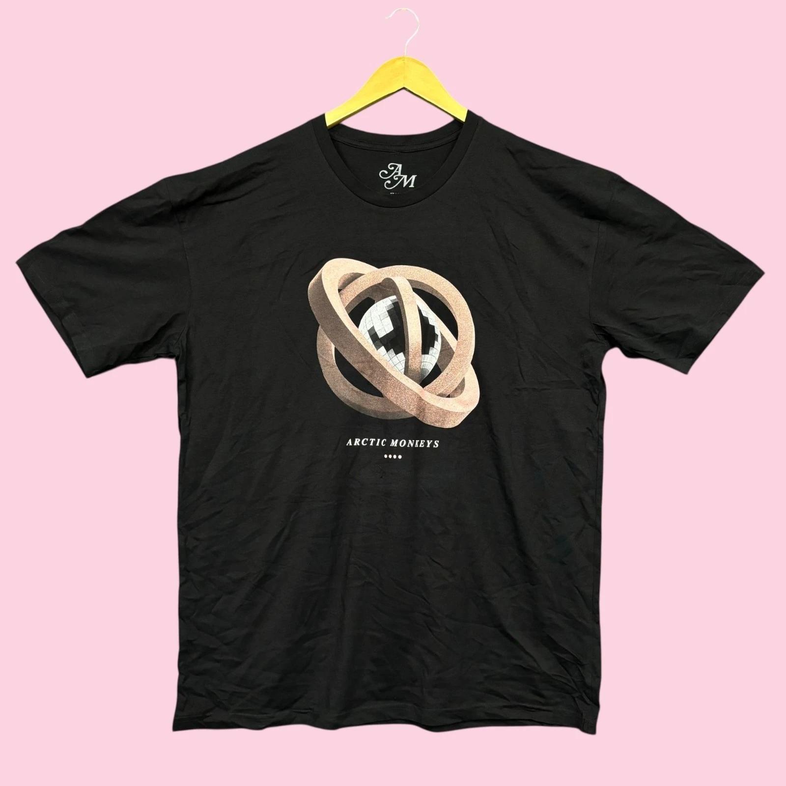 Arctic Monkeys North American Tour Geometric Rock Band Tee XXL M