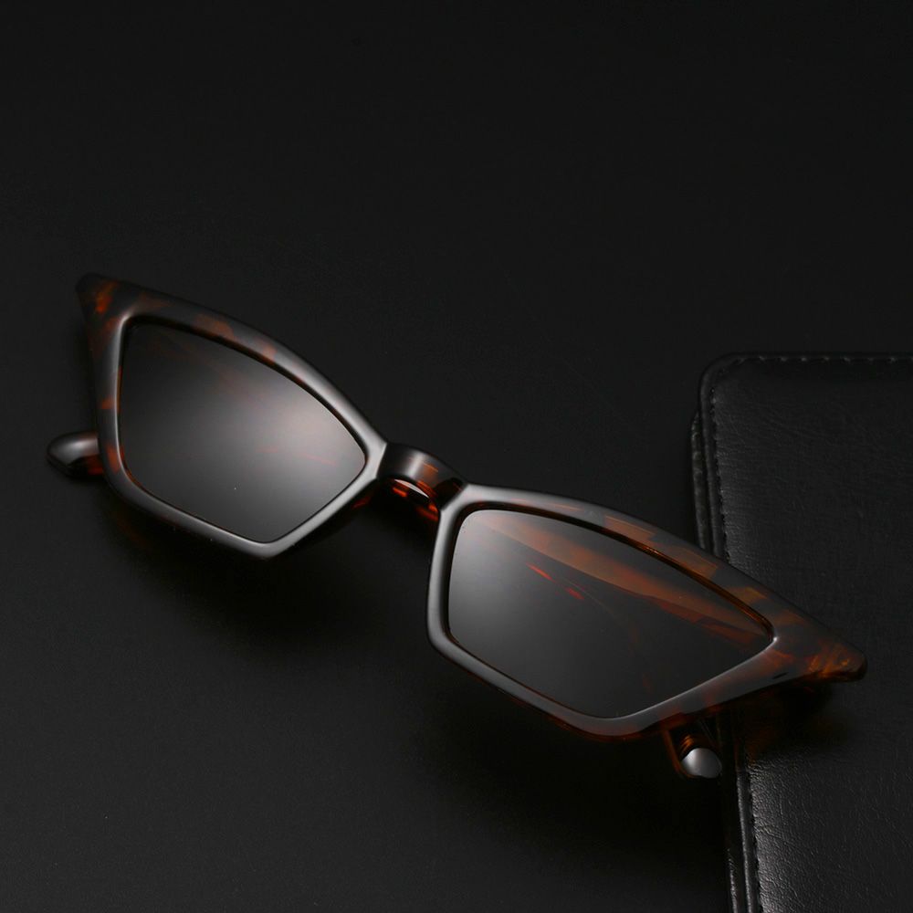 

Glasses UV400 Eyewear Small Frame Sunglasses Cat Eye Vintage Color 3