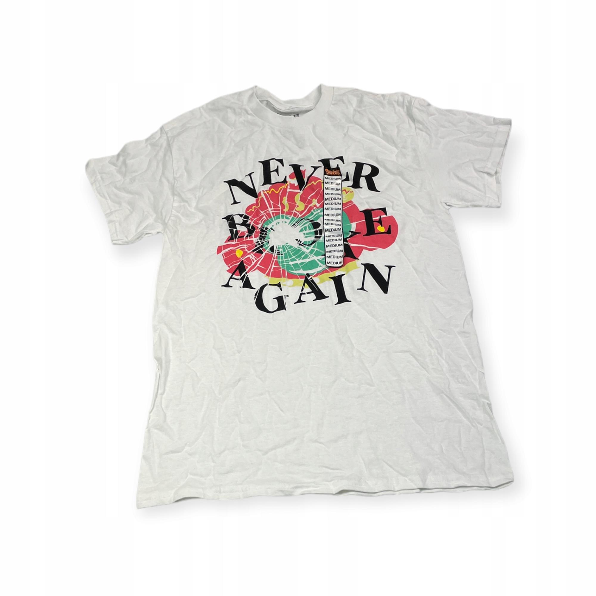 

Koszulka T-shirt męski okrągły dekolt SPENCER S NEVER BROKE AGAIN M