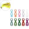 10 Packs 10 Colors Fly Fishing Tying Material 35cm Fly Tying Material  Fly Fishing