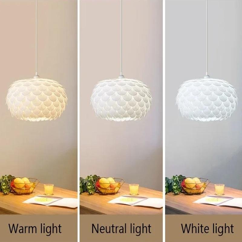 Moderner französischer Kronleuchter Deckenleuchte Luxus 2025 Neu Wohnzimmer 3 Farbwechsel Schlafzimmer Esszimmer Creme Wind Leuchte