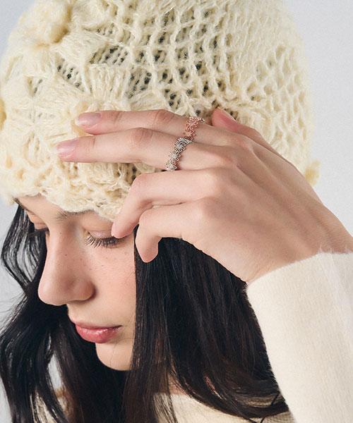 Dana Burton Blooming Lace Open Ring