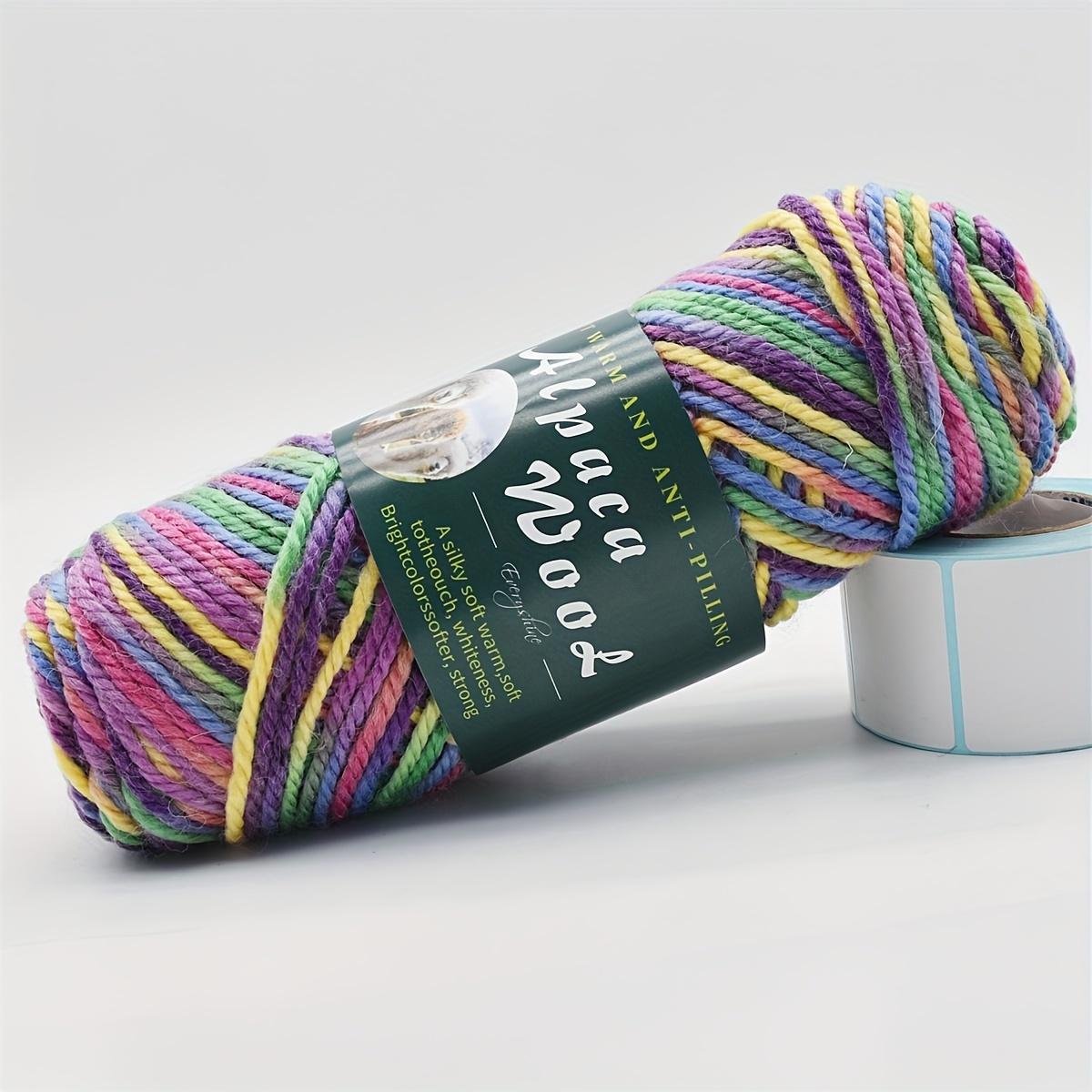 

Набір з 3 мотків пряжі з альпаки (По 100г кожен, 110м) М яка та Міцна Пряжа Середньої Товщини для В язання та В язання Гачком – Светри, Пледи, Шарфи Спиці/Гачки 3.5-4.5мм