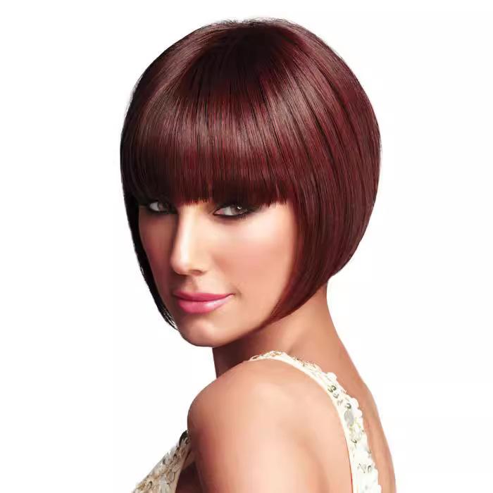 

Новый коричневый прямой парик-каре с прямой челкой — идеально подходит для косплея в стиле Лолита.