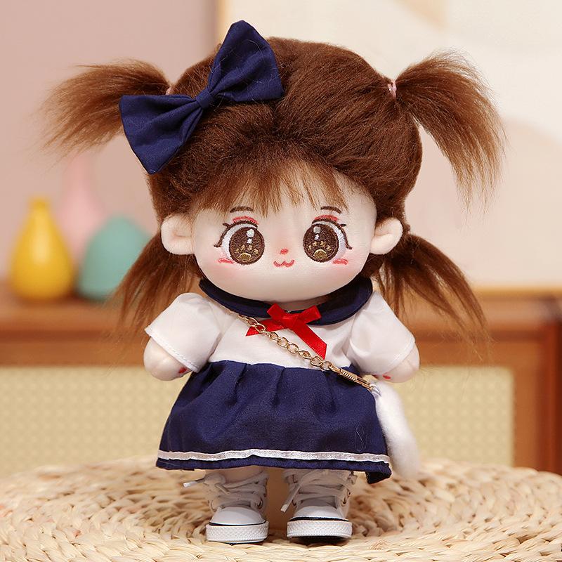 Mädchen Puppe 20cm Puppe Spot Geschenk Puppe Kleidung Honig Anzug Geschenk