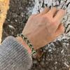 Unique Arab Inspired Cotton Wristband Adjustable Handchain Handmade Multicolor Wristchain Ornament for Trendy Outfits
