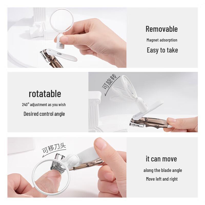 Zwilling 360° Rotating Anti-Splash Nail Clipper