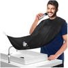 Beard Catcher Cape Bib Mirror Suction Cup Apron Hair Shave Beard Catcher Clean Care Waterproof Floral Cloth With Two Suctio