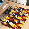 Benutzerdefinierter Fußball-Teppich mit Namen, für Bürostuhl, Wohnzimmer, Schlafzimmer, Küche, Dekor, Geschenke.