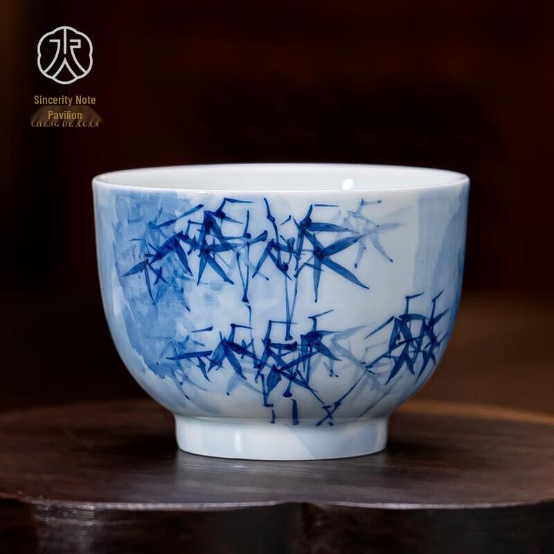 Chengdexuan Hand-painted Ceramic Master Tea Cup