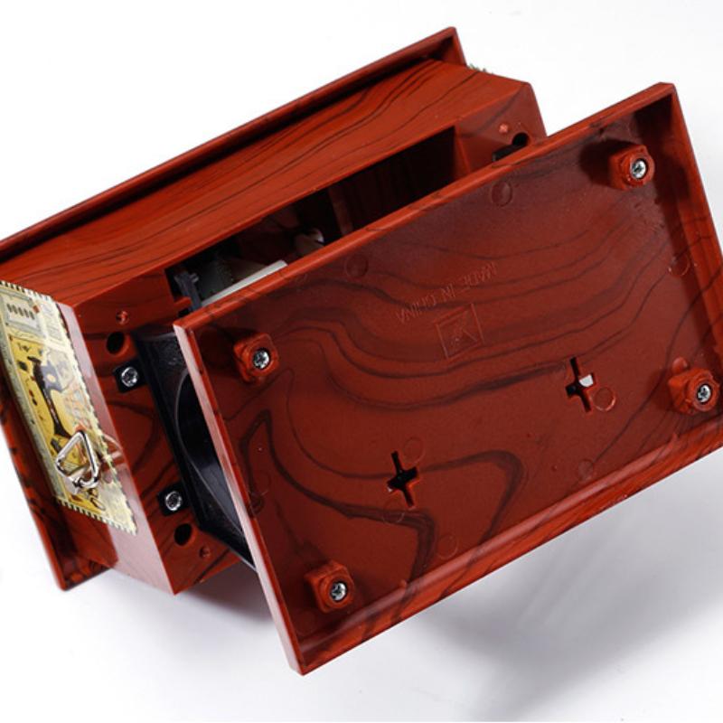 Sewing Machine Mini Music Box Vintage Wind-up Music Box Desktop Decoration Creative Birthday Gift Clothing Store Decoration