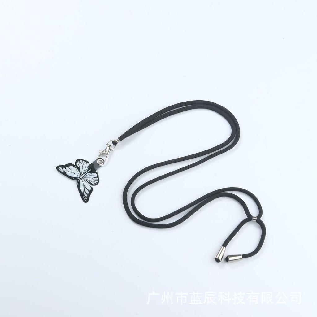 Handyschmuck, farbiges Handyband, verstellbarer Hals, Handykette, Crossbody-Cartoon-Dichtung, Anti-Verlust