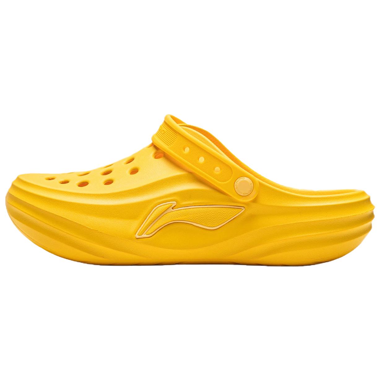 Кроксы Li Ning Soda из ЭВА Унисекс Лимонные AGUW005-11 38