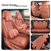 Titanium 7 Perforated Leather Car Seat Covers 2025 - Max Version for 200KM Two-Wheel Drive, Breathable & Full Coverage