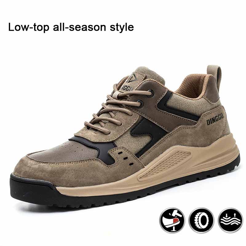 

Мужские рабочие защитные ботинки Oulylan с пластиковым подноском, защитная обувь, легкие рабочие кроссовки, защита от проколов, защита от ударов, рабочие ботинки для мужчин 41