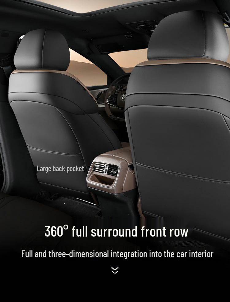 BYD Han 5-Seater Leather Car Seat Cushion - All-Season Universal Cover, 25 Models Available