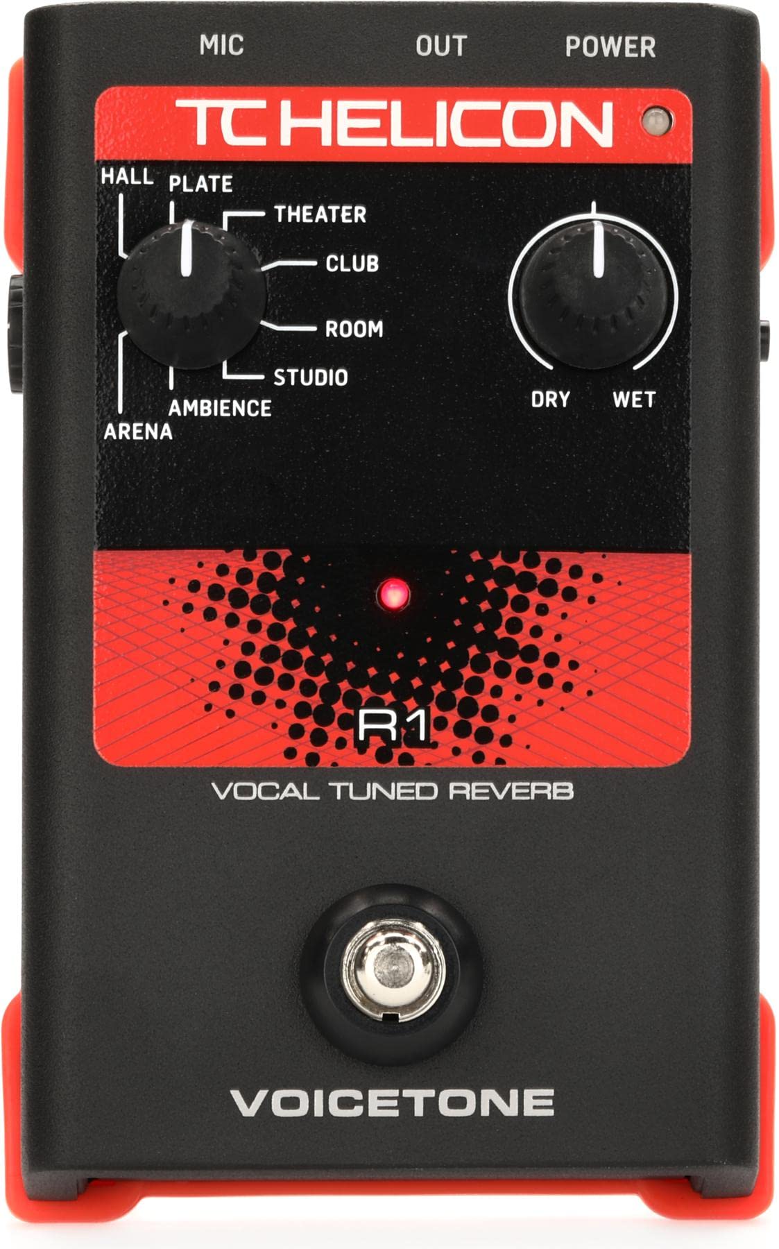 

Педаль вокальной реверберации TC HELICON VOICETONE R1