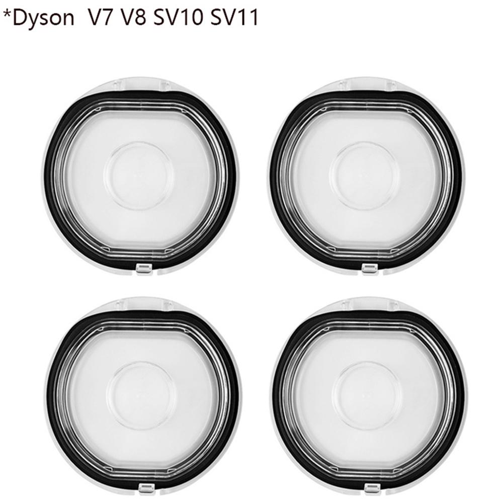 Inel de etanșare superior fix pentru recipientul de praf și capac de bază pentru aspiratorul Dyson V6 V7 V8 V10 V11 V15, piesă de schimb de înlocuire pentru cupa de praf