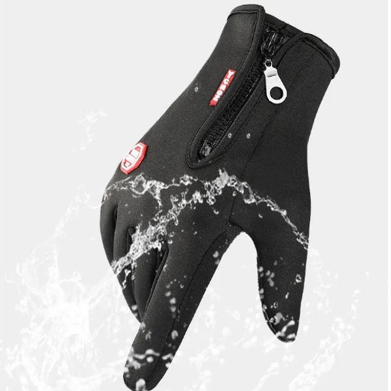 Winter Gloves For Men Women Touchscreen Warm Outdoor Cycling Driving Motorcycle Cold Gloves Windproof Non Slip Gloves