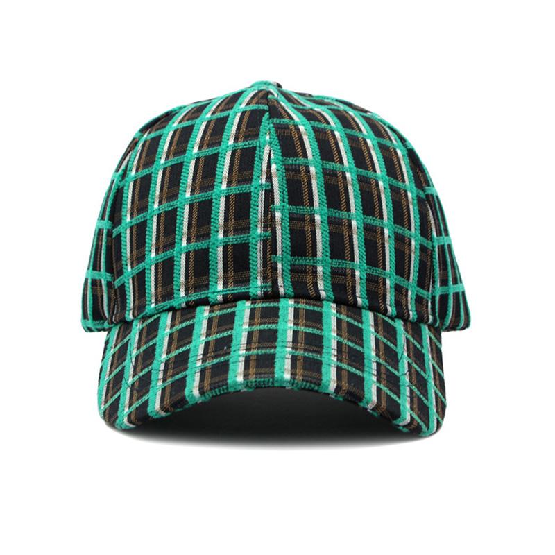 Gorra a cuadros para mujer, gorra de béisbol con protección solar para exteriores, gorra Snapback para hombre, sombreros con visera, sombrero de pesca, gorra de pico