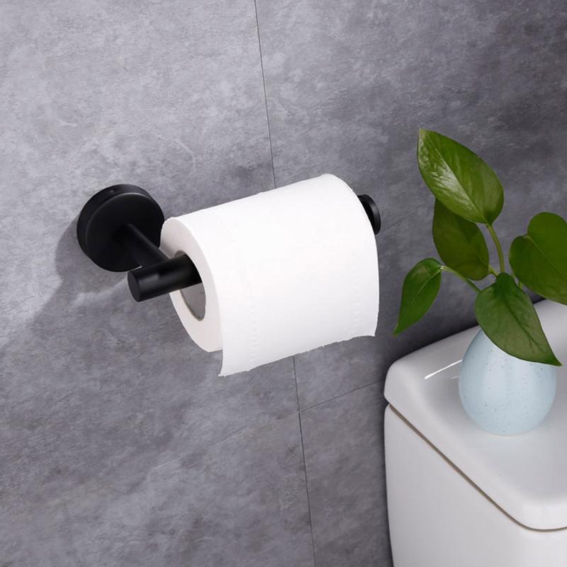 Toilet Paper Holder, Bathroom Toilet Wall Mounted Paper Roll Holder, Durable Stainless Steel, Modern Style
