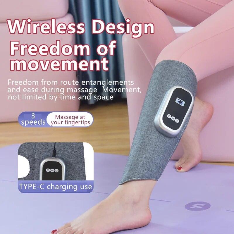 Tinsol Electric Leg Massager Charging Air Compression Pressure Calf Massager Household Massage Device Relax Leg Muscles