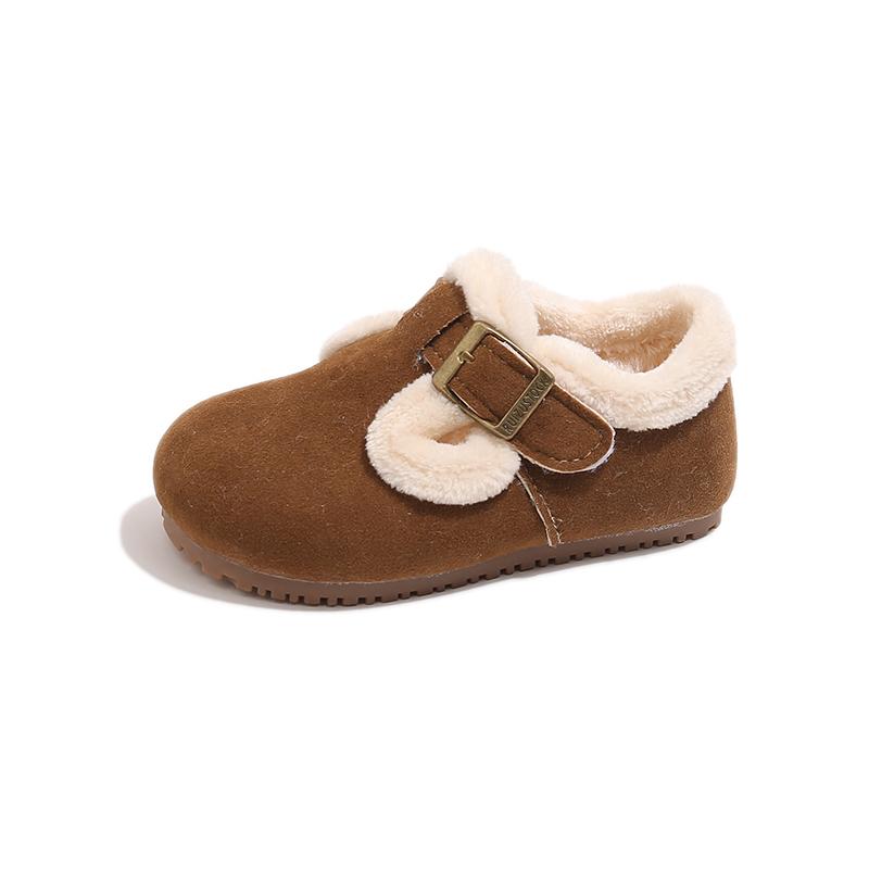 Winter New Soft Bottom Anti-skid Children s Shoes Boys Thickened Cotton Shoes 25