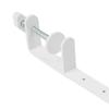 2 Pack Desk Clamp Brackets For Easy Installation On Pegboards Adaptable For Various Surfaces In Your Workspace