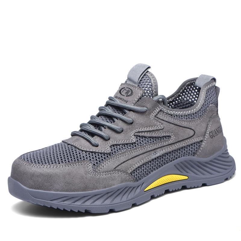 

Летняя дышащая рабочая защитная обувь для мужчин и женщин, неразрушимые защитные ботинки с защитой от проколов, защитные рабочие кроссовки 40