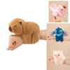 Soft And Cuddly Cartoon Animal Plush Capybara Slap Bracelet For Children