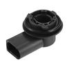 A ABSOPRO Light Bulb Socket Number 6R0953123A Turn Signal Lamp Socket for Sk Oda for Roomster 2008-2015 Plastic Black