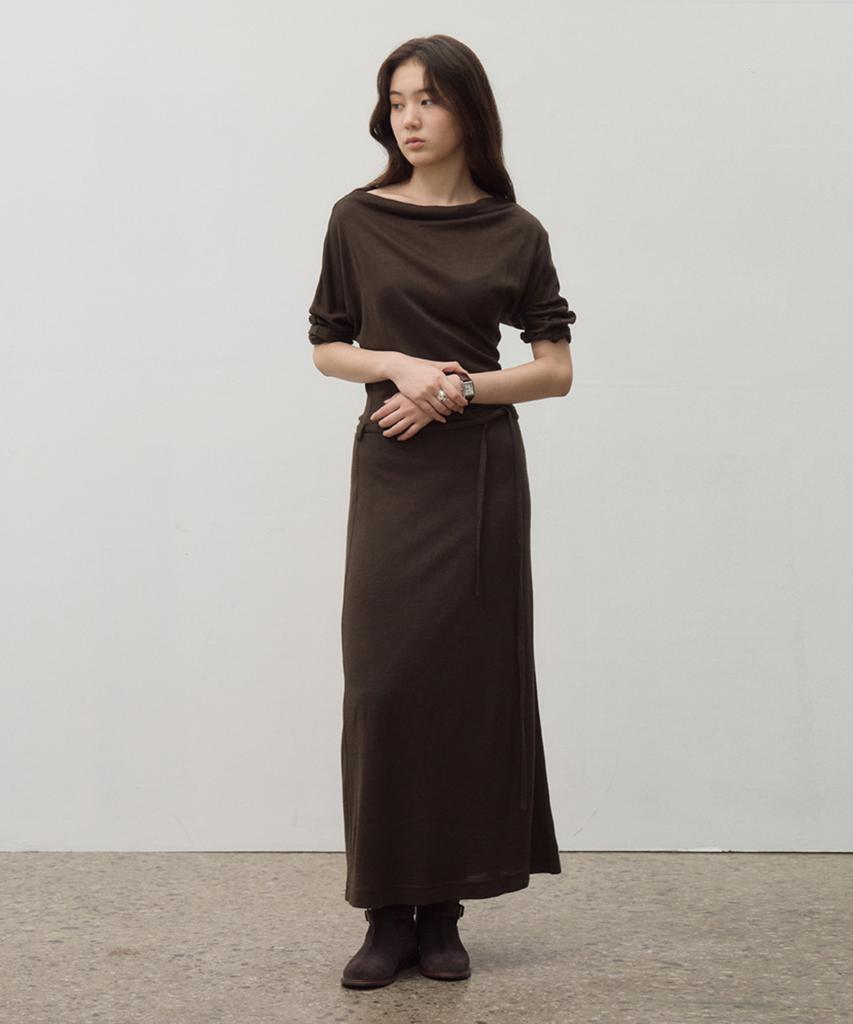 Howaseu Noir Dress (Brown)