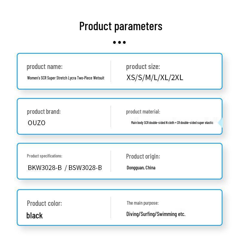 2025 Unisex 3mm Thickened Wetsuit for Snorkeling, Surfing & Diving – Warm, Cold-Proof, Split Long Sleeve Design