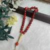 10mm 33pcs Glass Tassel Turkish Muslim Rosary Islamic Prayer Beads Bracelet for Women Jewelry Tasbih Tasbeeh Allah Mohammed