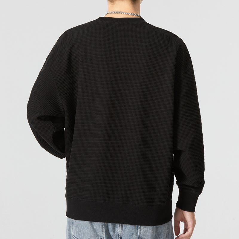 PUMA Downtown Sweatshirts Men's Black Crew Neck Moderate Regular 537730-01