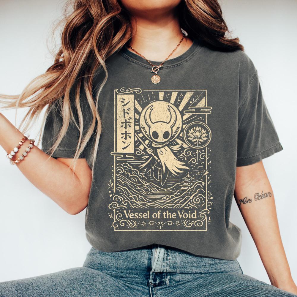 Hollow Knight Fans Silksong Hornet Tee Indie Game Gift Fan Made Gamer TShirt Unisex Gaming Shirt Bug Warrior S