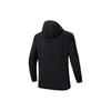 Anta Striped Zip-Up Hooded Sports Jacket Men Jackets Basic-Black 152417609-3
