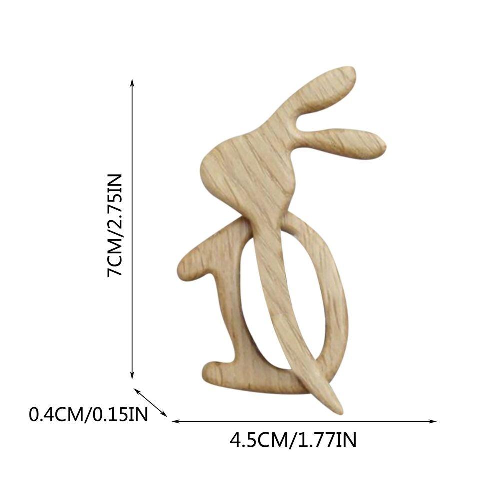 Gifts Bear Flower Heart Bird Animal Fashion Jewelry Wooden Brooch Women Brooch Clothing Accessory