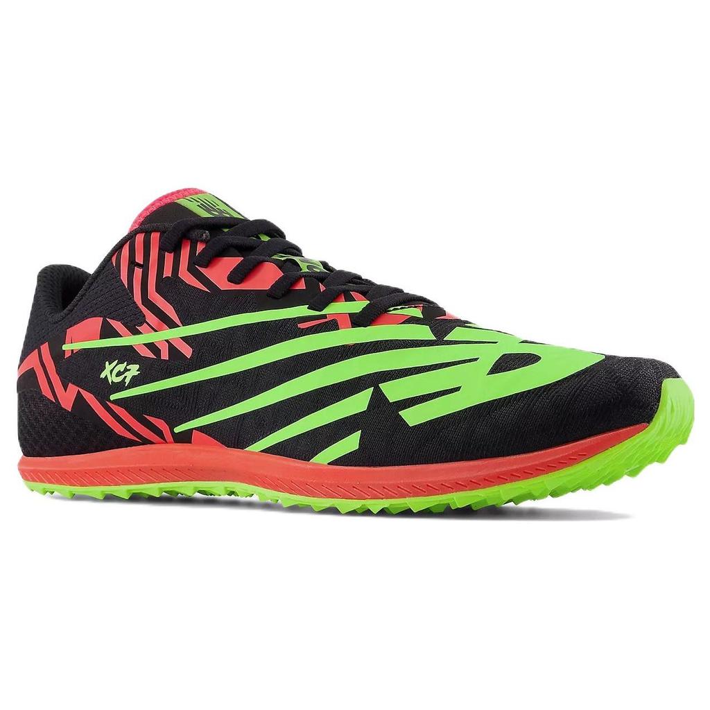 New Balance XC Seven V4 Comfortable Fabric Low Top Running Shoes Unisex sneaker Black Green UXCR7LB4