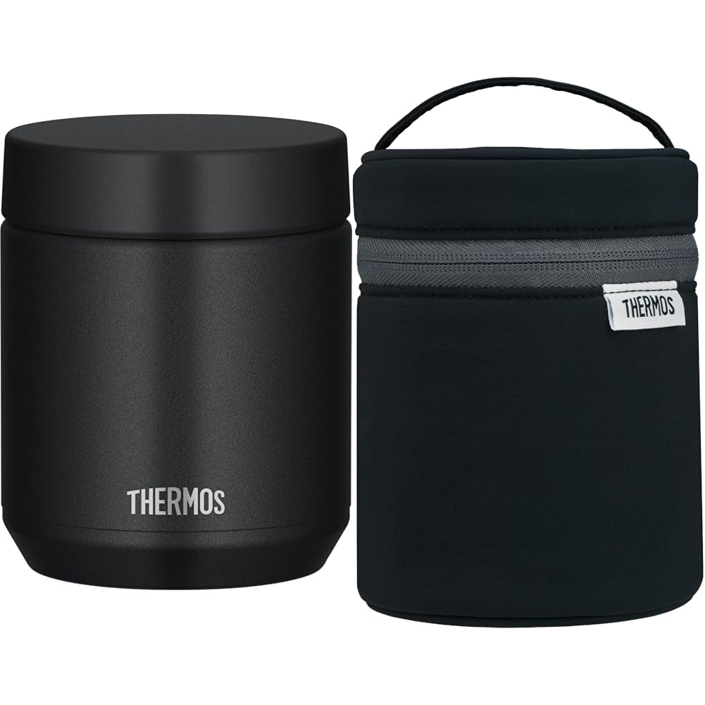 Set productDishwasher compatible modelThermos vacuum insulated soup jar 300ml blackAll parts dishwasher safeHeat retention cold retentionEasy round BK